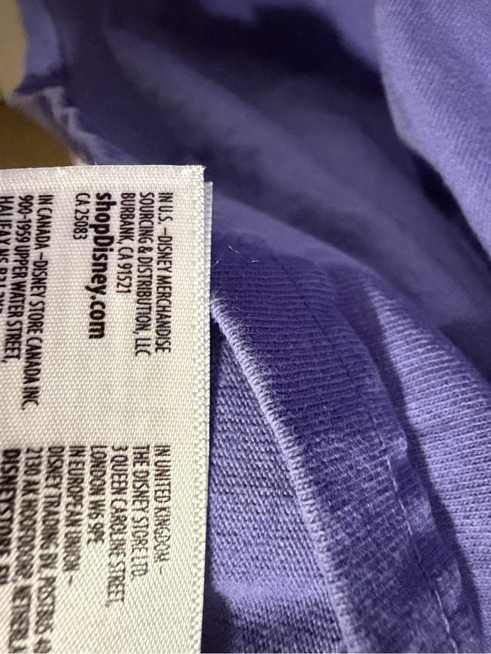 Walt Disney World 50th Anniversary Spirit Jersey Purple Adult XL - Picture 7 of 8